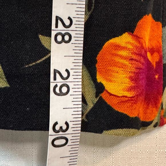 Vtg Jessica Howard Linen Sheath Dress Women's 10 Beaded Floral Dressy Summer - Picture 10 of 11